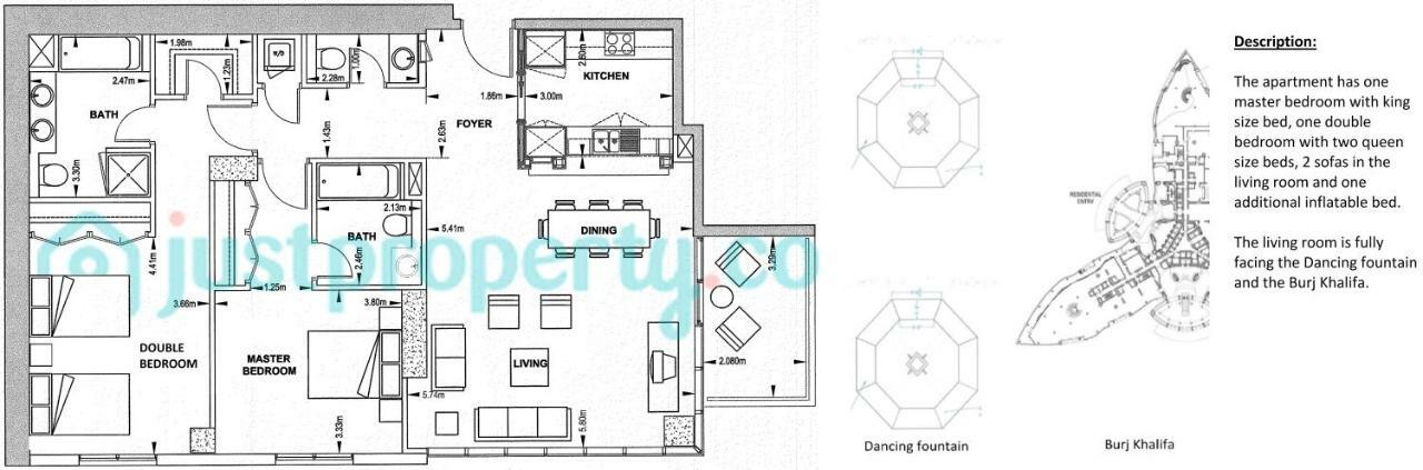 Elite Royal Apartment - Burj Residences T5 Platinum Dubai Dış mekan fotoğraf